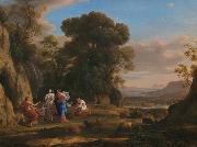 Claude Lorrain The Judgement of Paris oil on canvas